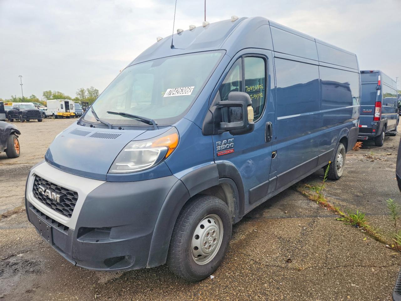 2020 RAM PROMASTER 3500 DELIVERY VAN | 3C6URVJG5LE142315 | UPCARS