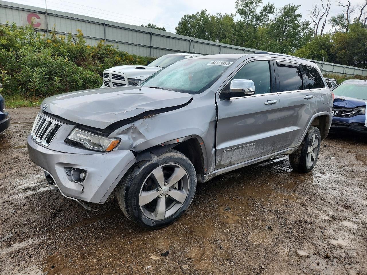 2014 JEEP CHEROKEE OVERLAND | 1C4RJFCG2EC542528 | UPCARS