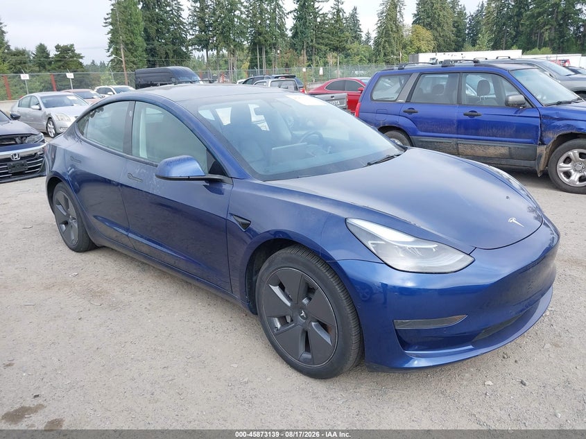 2021 TESLA MODEL 3 STANDARD RANGE PLUS REAR-WHEEL DRIVE | 5YJ3E1EA1MF091616 | UPCARS