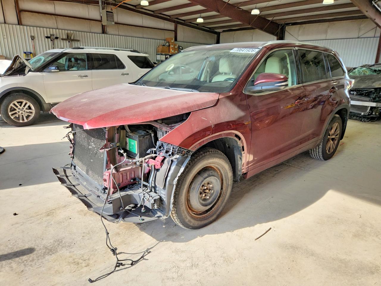 2014 TOYOTA HIGHLANDER XLE | 5TDJKRFH1ES054718 | UPCARS