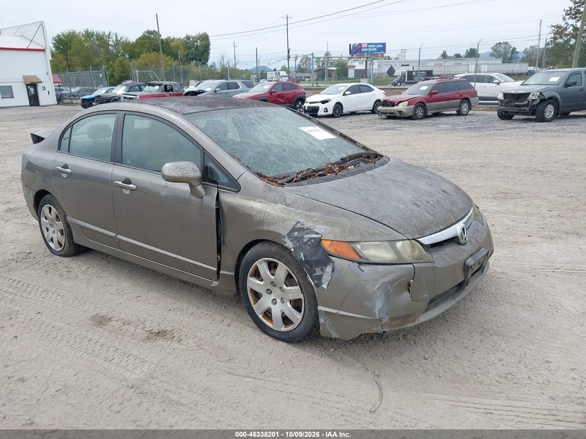 2008 HONDA CIVIC LX | 2HGFA16538H332037 | UPCARS