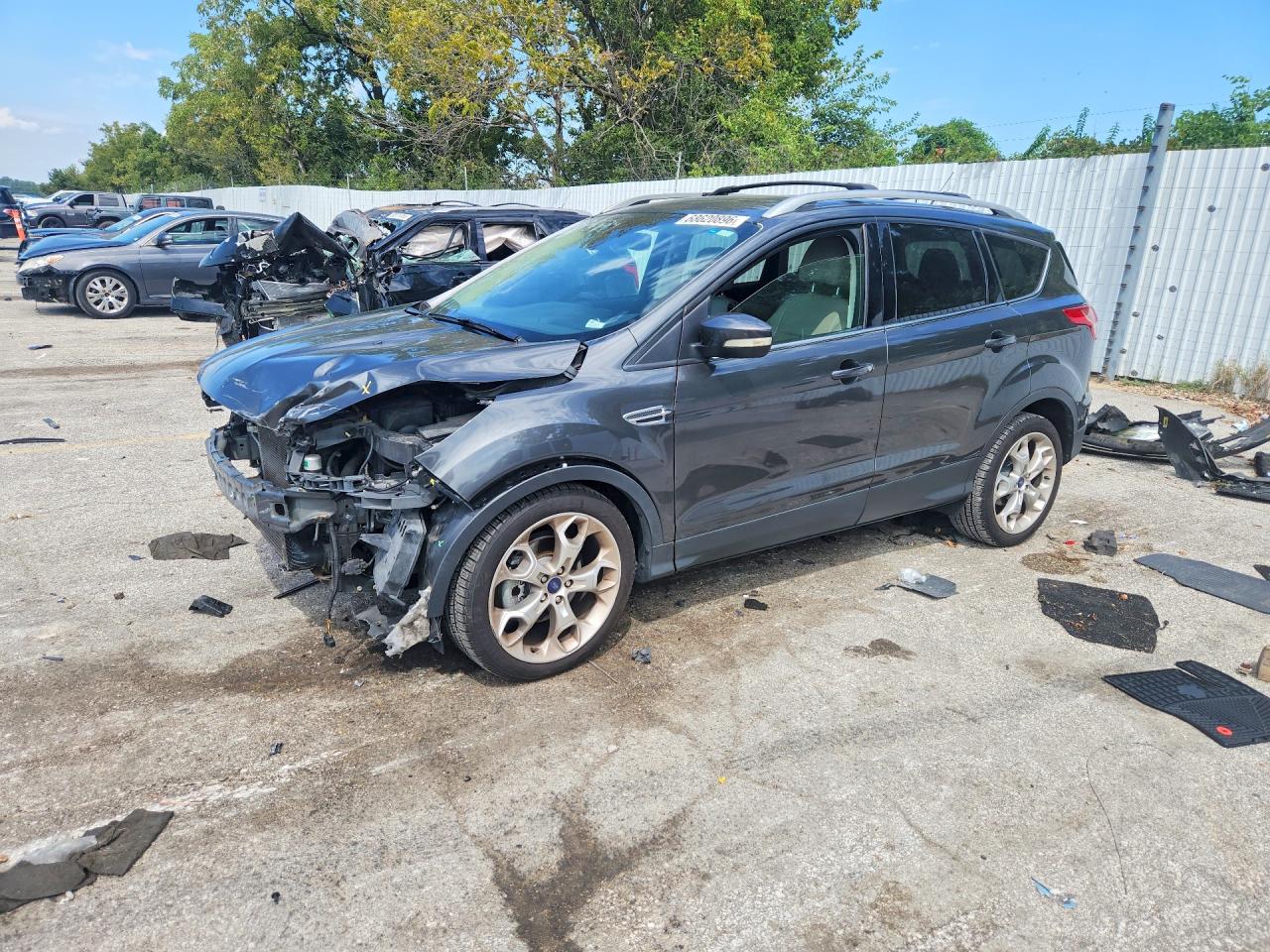 2015 FORD ESCAPE TITANIUM | 1FMCU0J9XFUA73887 | UPCARS