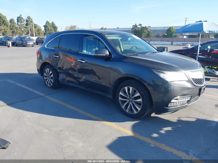 2015 ACURA MDX TECHNOLOGY PACKAGE | 5FRYD3H44FB007865 | UPCARS