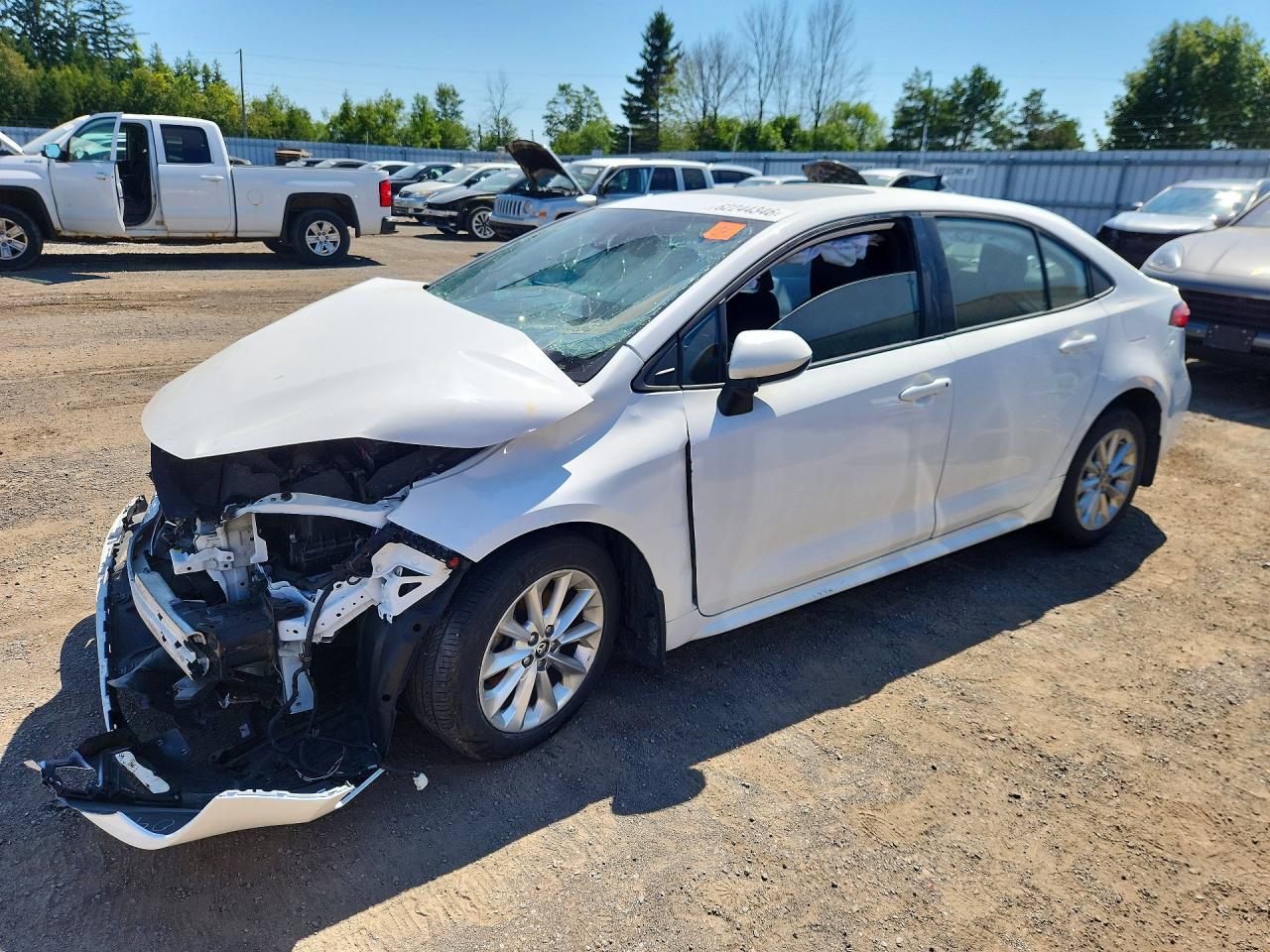 2022 TOYOTA COROLLA LE | 5YFBPMBE8NP304033 | UPCARS