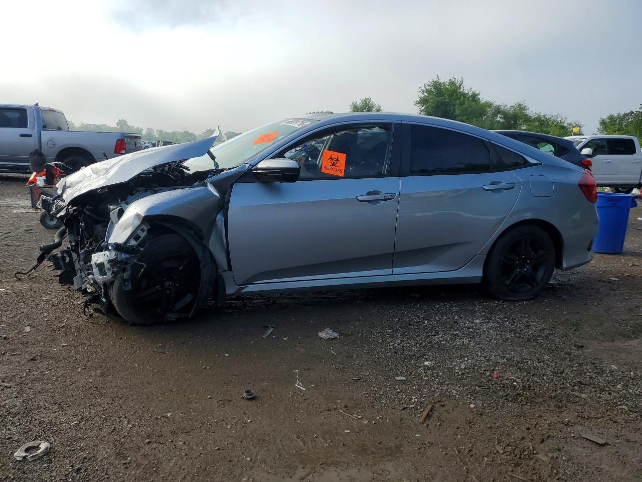 2018 HONDA CIVIC EX | 2HGFC2F87JH021694 | UPCARS
