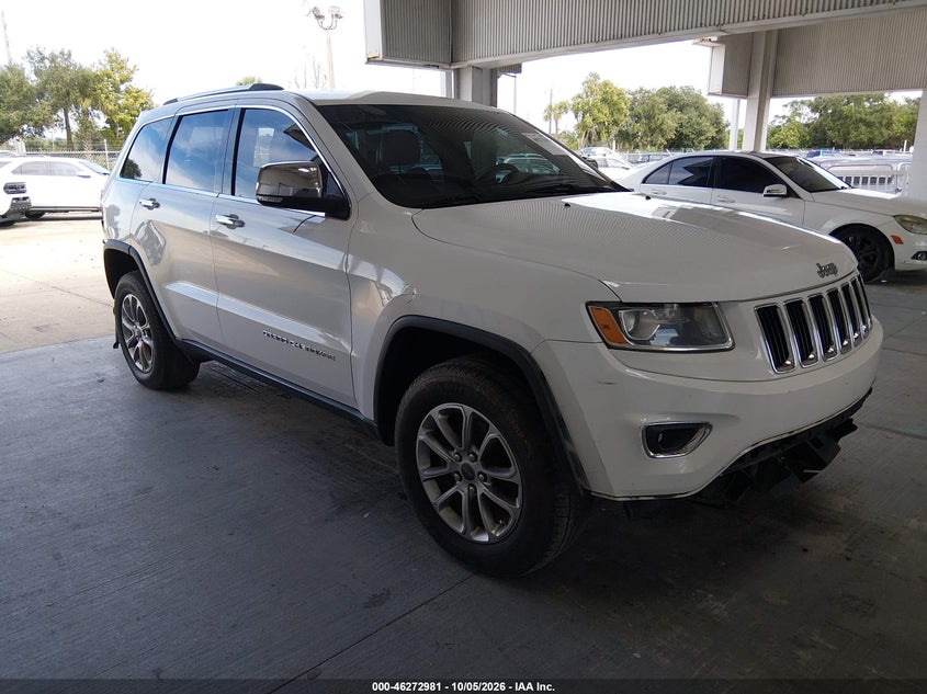 2014 JEEP GRAND CHEROKEE LIMITED | 1C4RJFBGXEC121819 | UPCARS