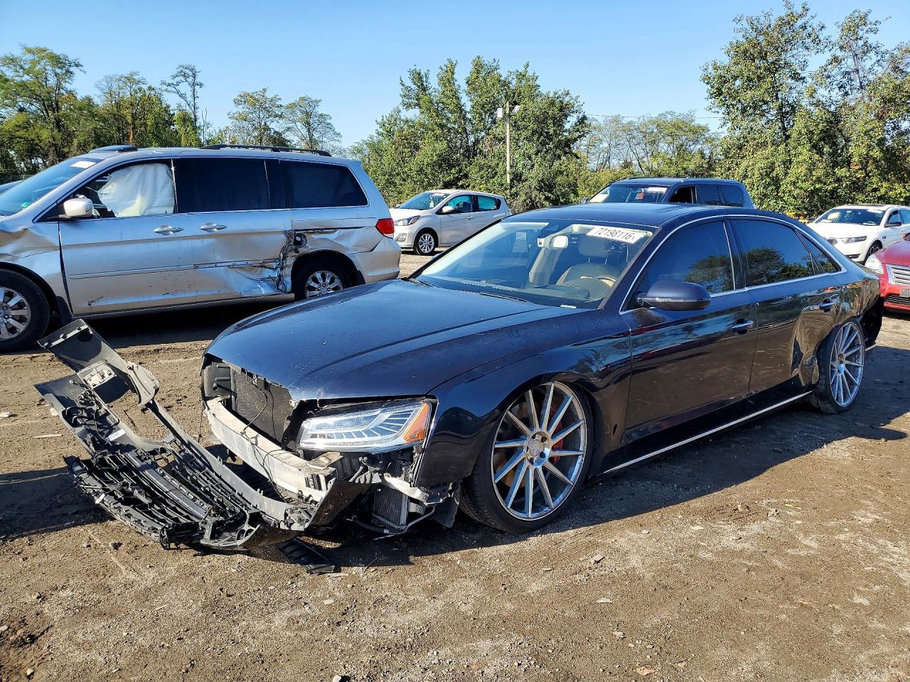 2015 AUDI A8 L QUATTRO | WAU3GAFD2FN006318 | UPCARS