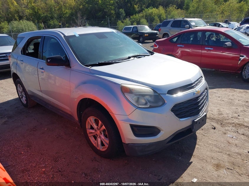 2016 CHEVROLET EQUINOX LS | 2GNALBEK7G1117405 | UPCARS