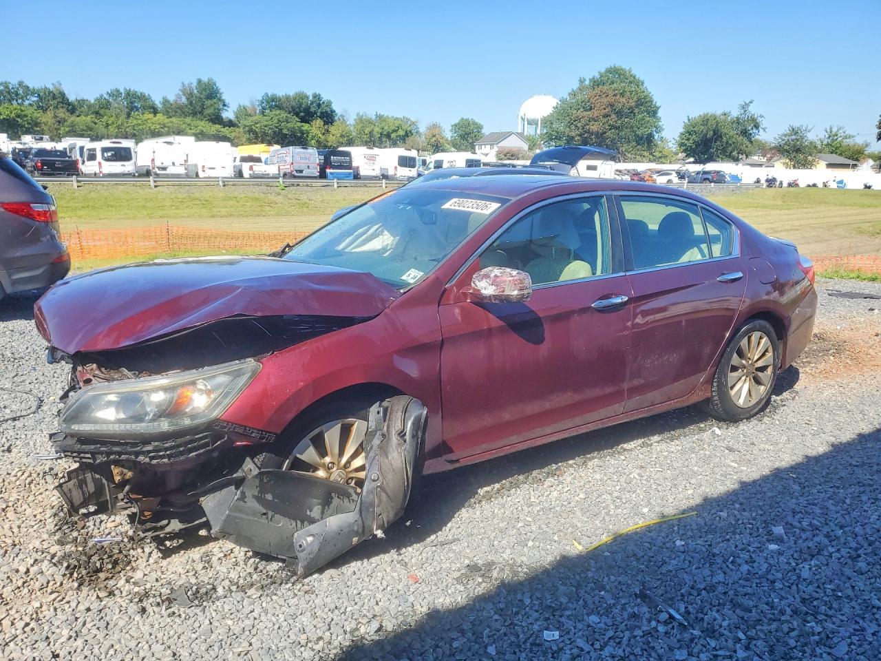 2013 HONDA ACCORD EXL | 1HGCR2F8XDA185705 | UPCARS