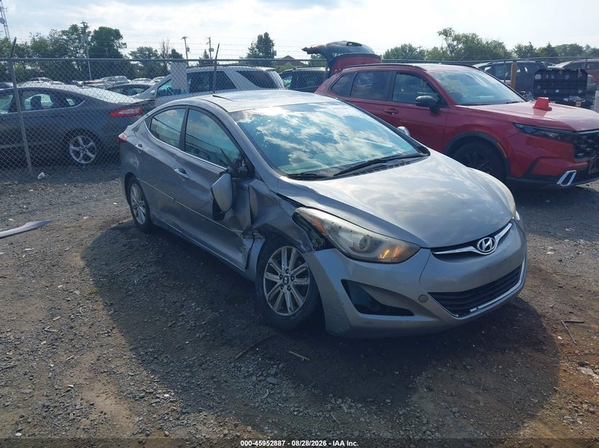 2015 HYUNDAI ELANTRA SE | KMHDH4AE3FU345399 | UPCARS