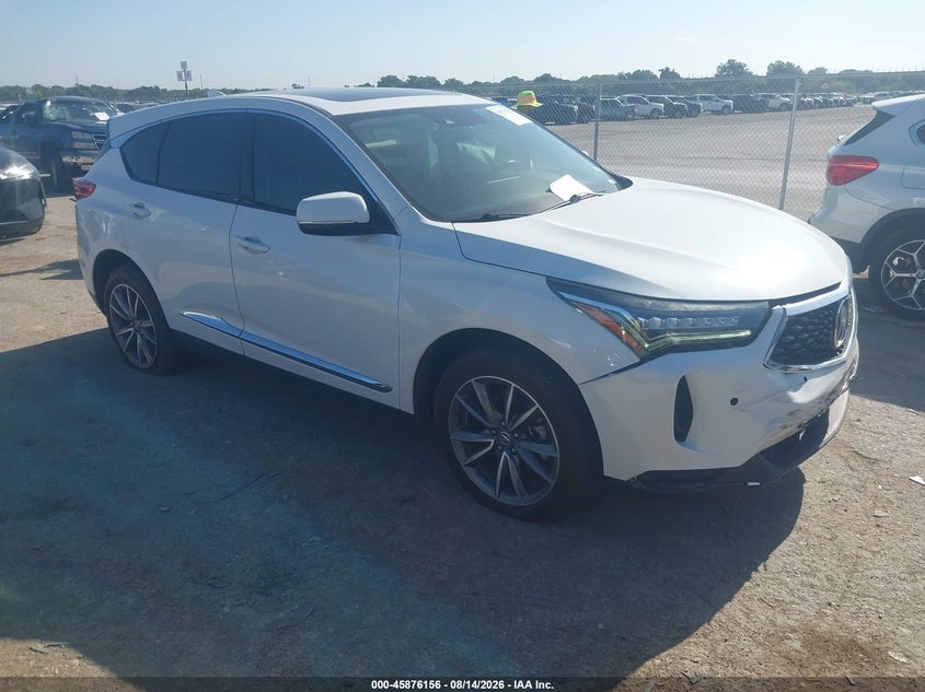 2022 ACURA RDX TECHNOLOGY PACKAGE | 5J8TC1H55NL000075 | UPCARS