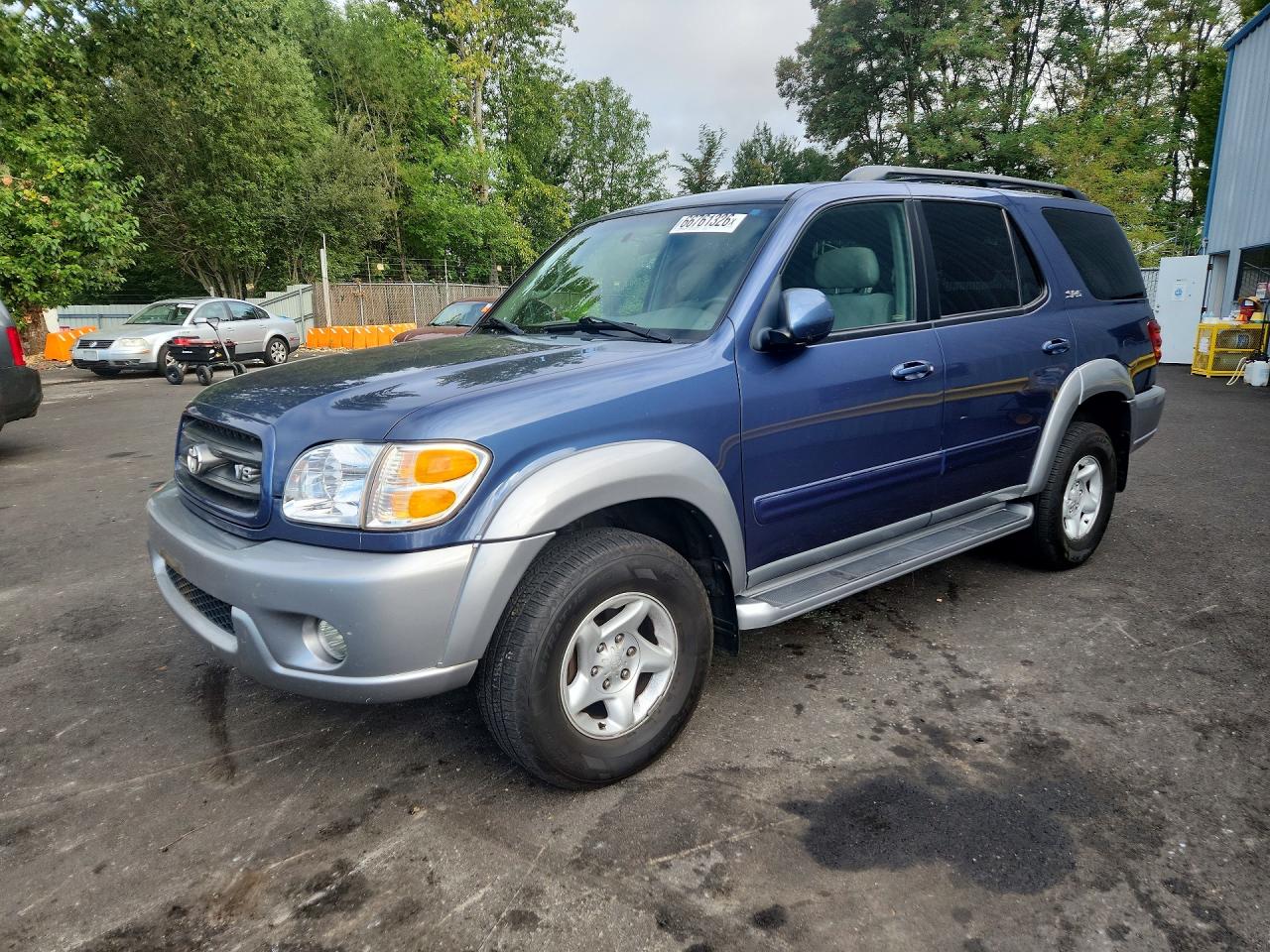 2002 TOYOTA SEQUOIA SR5 | 5TDBT44A92S068727 | UPCARS