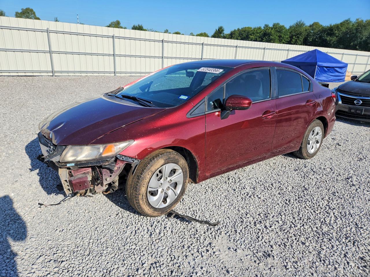 2015 HONDA CIVIC LX | 19XFB2F56FE083808 | UPCARS