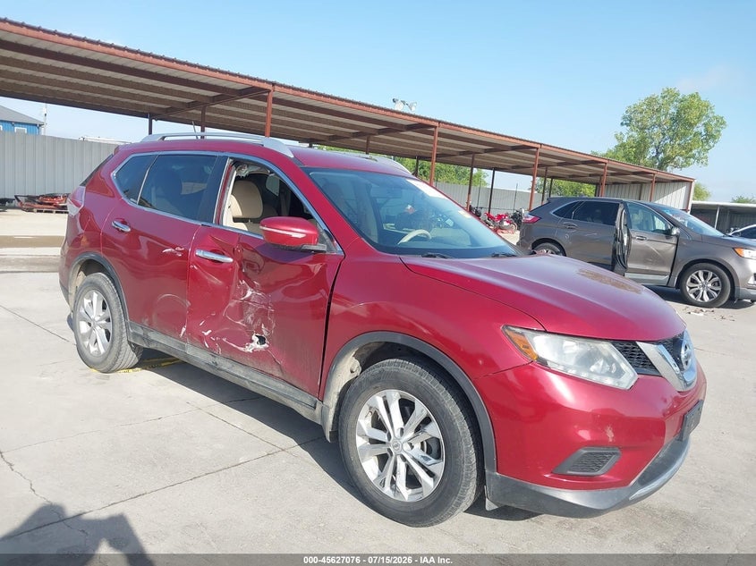 2015 NISSAN ROGUE SV | KNMAT2MT4FP584091 | UPCARS