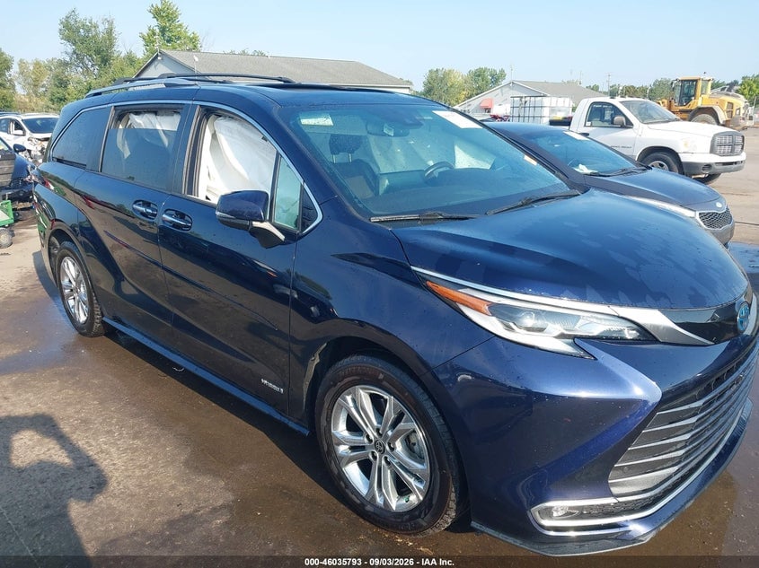 2021 TOYOTA SIENNA PLATINUM | 5TDESKFCXMS014746 | UPCARS