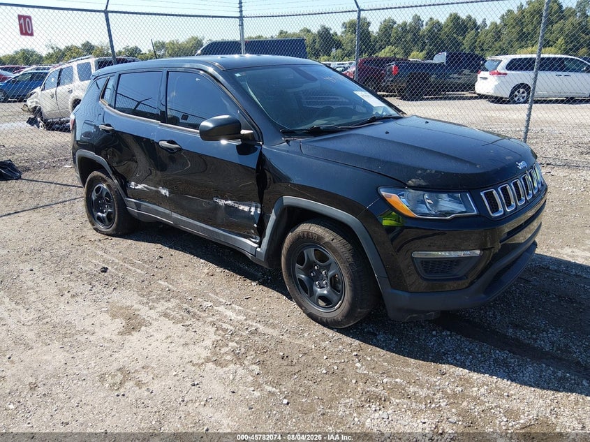 2019 JEEP COMPAS SPORT FWD | 3C4NJCAB9KT636880 | UPCARS