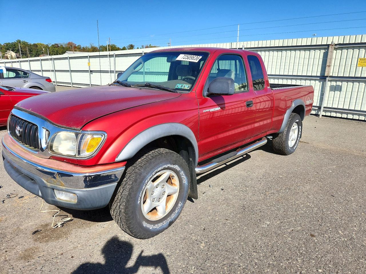 2004 TOYOTA TACOMA V6 | 5TEWN72N74Z443281 | UPCARS