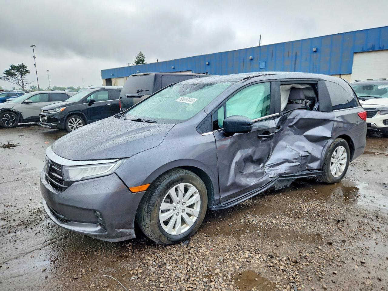 2022 HONDA ODYSSEY LX | 5FNRL6H22NB012778 | UPCARS
