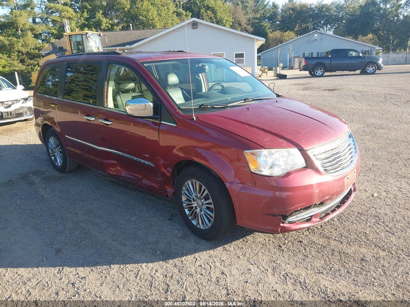 2013 CHRYSLER TOWN & COUNTRY TOURING-L | 2C4RC1CG6DR509549 | UPCARS