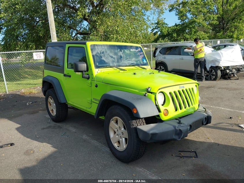 2013 JEEP WRANGLER SPORT | 1C4GJWAG3DL530560 | UPCARS