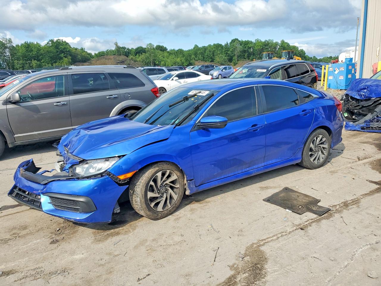 2018 HONDA CIVIC EX | 2HGFC2F75JH507170 | UPCARS