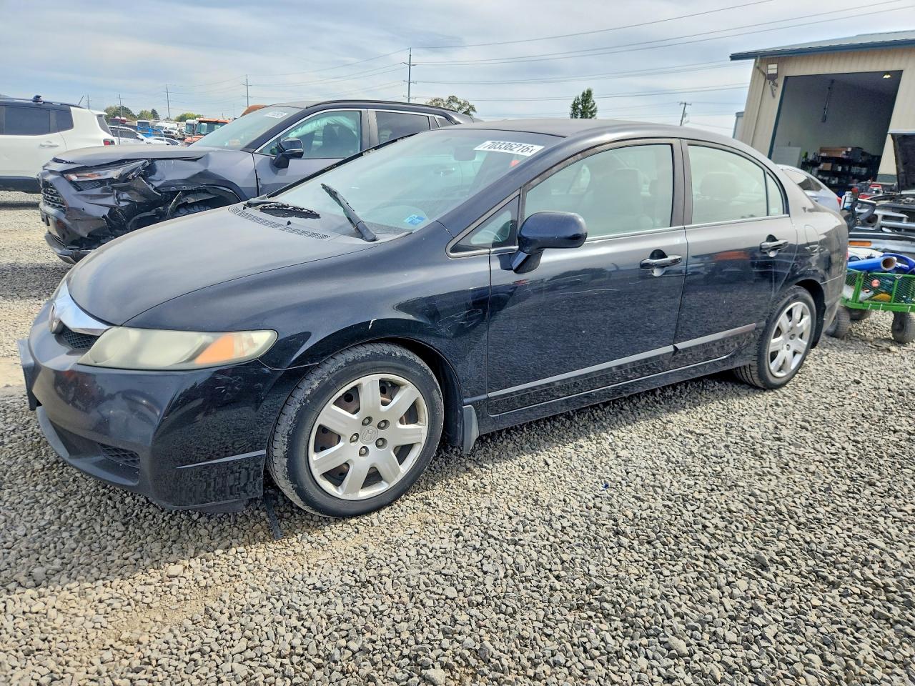 2009 HONDA CIVIC LX | 19XFA16559E006462 | UPCARS