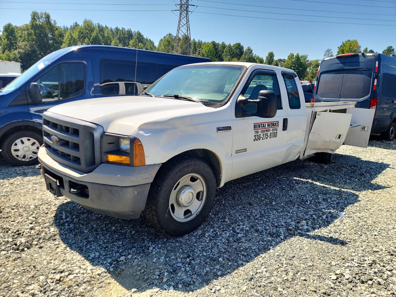 2005 FORD F350 SRW SUPER DUTY | 1FDWX30P35EB48105 | UPCARS
