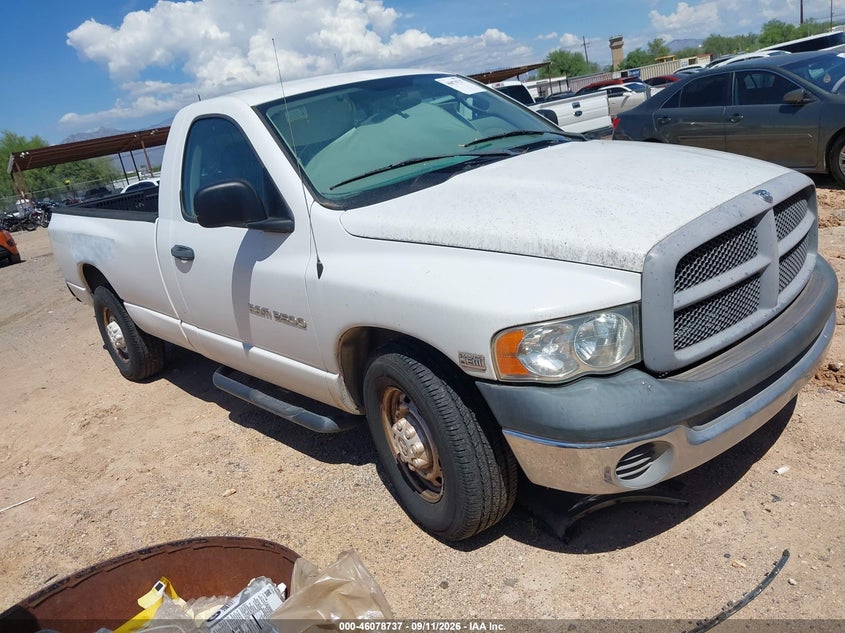 2003 DODGE RAM 2500 SLT/LARAMIE/ST | 3D7KA26D03G753853 | UPCARS