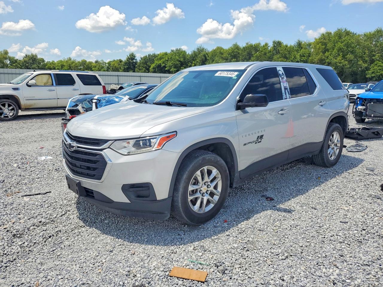 2019 CHEVROLET TRAVERSE LS | 1GNERFKWXKJ221626 | UPCARS
