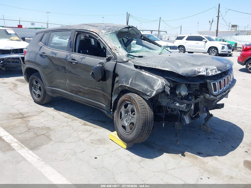 2019 JEEP COMPAS SPORT FWD | 3C4NJCAB8KT613767 | UPCARS