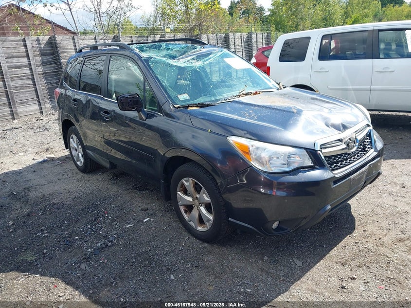2014 SUBARU FORESTER 2.5I LIMITED | JF2SJAJC6EH498705 | UPCARS