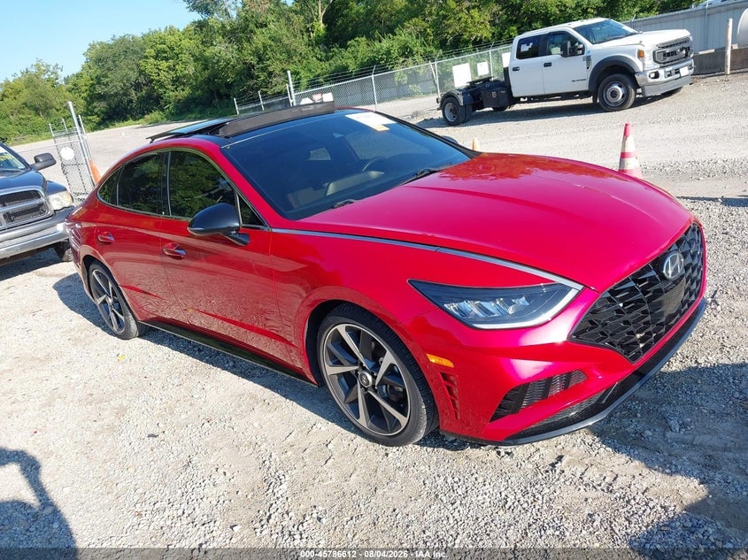 2021 HYUNDAI SONATA SEL PLUS | 5NPEJ4J24MH123870 | UPCARS