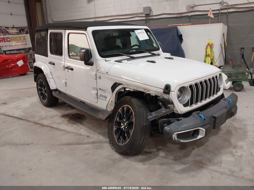 2024 JEEP WRANGLER 4XE SAHARA 4XE | 1C4RJXP6XRW163708 | UPCARS