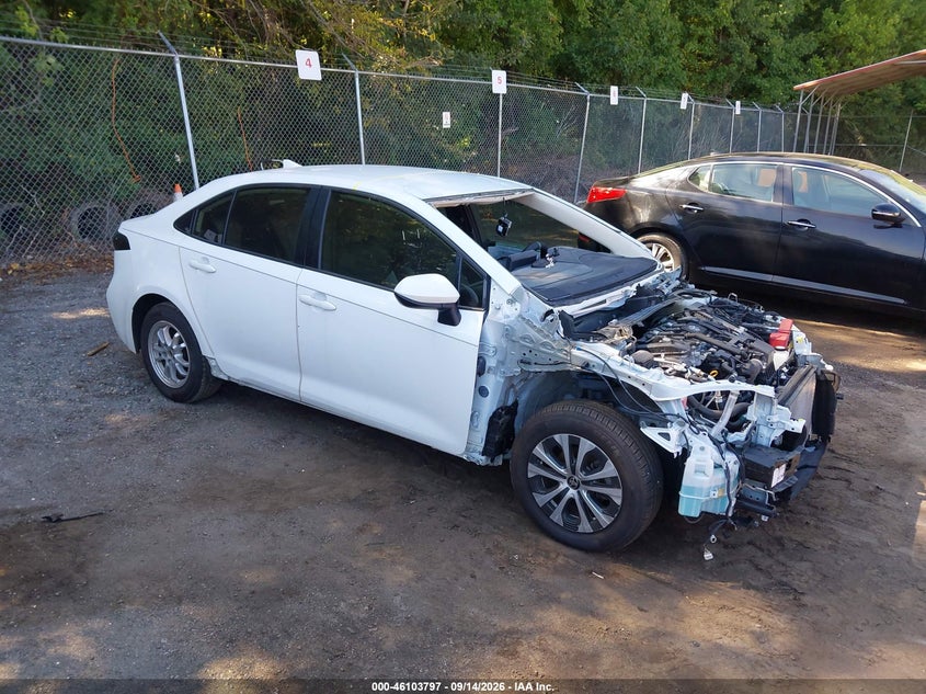 2022 TOYOTA COROLLA HYBRID LE | JTDEAMDE9NJ037081 | UPCARS