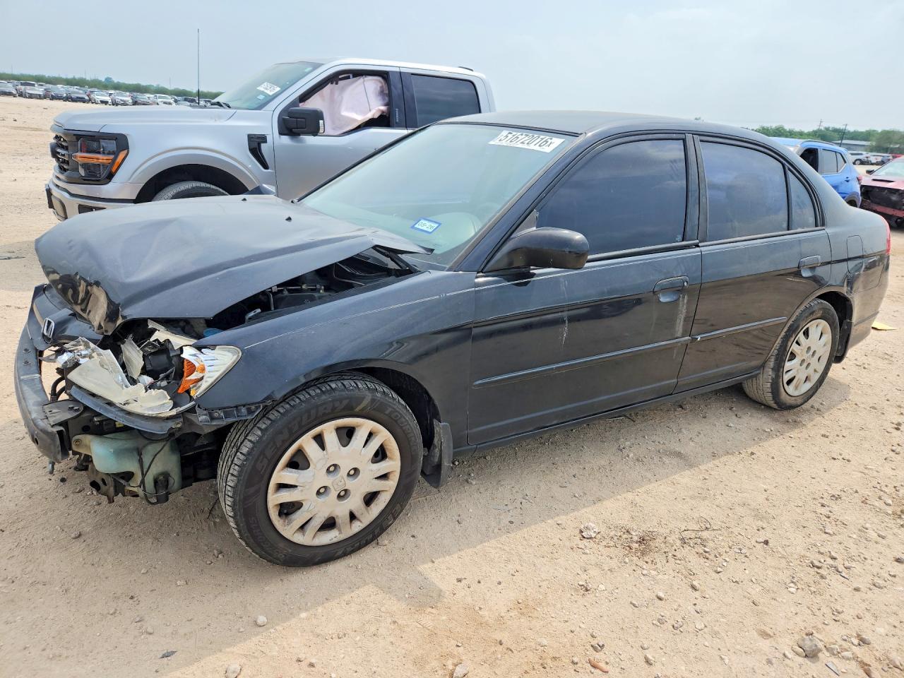 2004 HONDA CIVIC LX | 2HGES16594H560210 | UPCARS