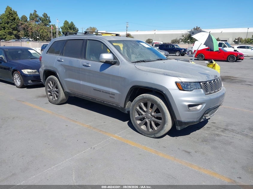 2016 JEEP GRAND CHEROKEE LIMITED 75TH ANNIVERSARY | 1C4RJFBT5GC408260 | UPCARS