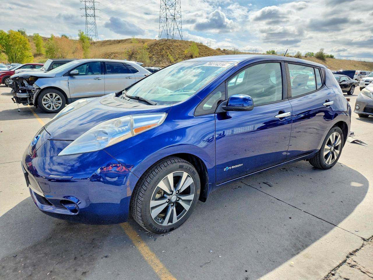 2016 NISSAN LEAF SV | 1N4BZ0CP8GC302111 | UPCARS