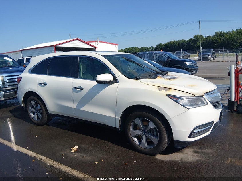 2016 ACURA MDX ACURAWATCH PLUS PACKAGE | 5FRYD4H24GB048681 | UPCARS