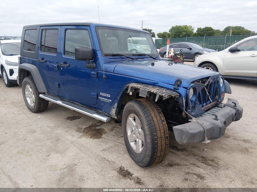 2010 JEEP WRANGLER UNLIMITED SPORT | 1J4BB3H12AL138277 | UPCARS