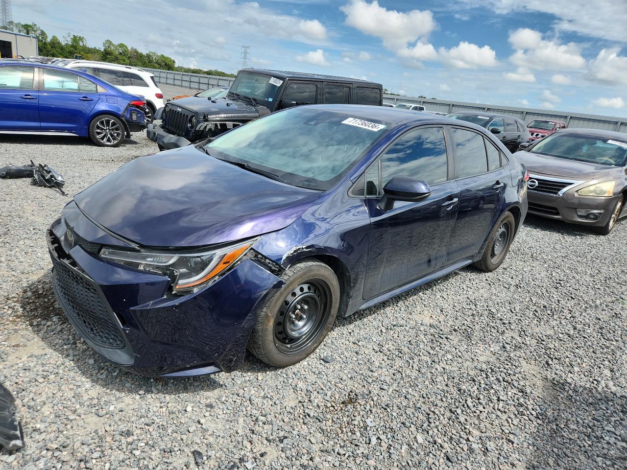 2021 TOYOTA COROLLA LE | JTDEPMAE8MJ124939 | UPCARS