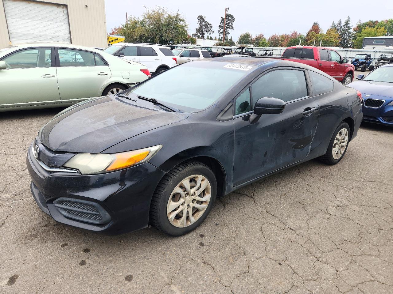 2014 HONDA CIVIC LX | 2HGFG3A57EH512179 | UPCARS