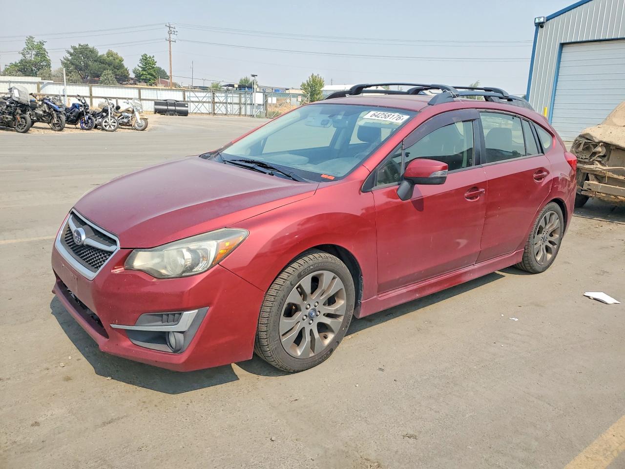 2015 SUBARU IMPREZA SPORT LIMITED | JF1GPAV60F8244471 | UPCARS