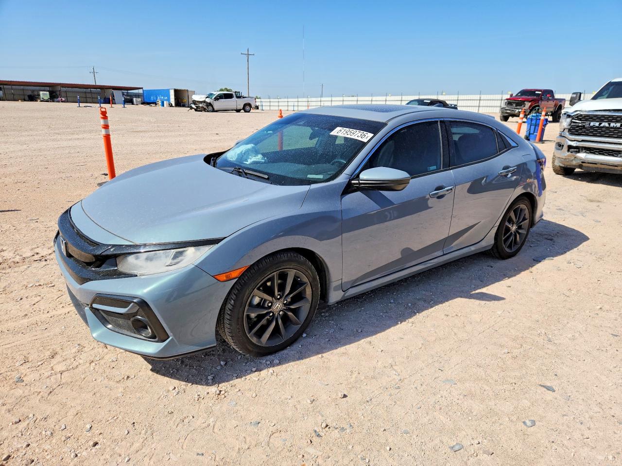 2020 HONDA CIVIC EXL | SHHFK7H85LU219483 | UPCARS