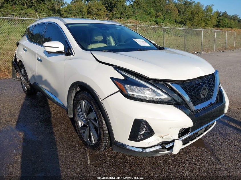 2020 NISSAN MURANO SL FWD | 5N1AZ2CJXLN132180 | UPCARS