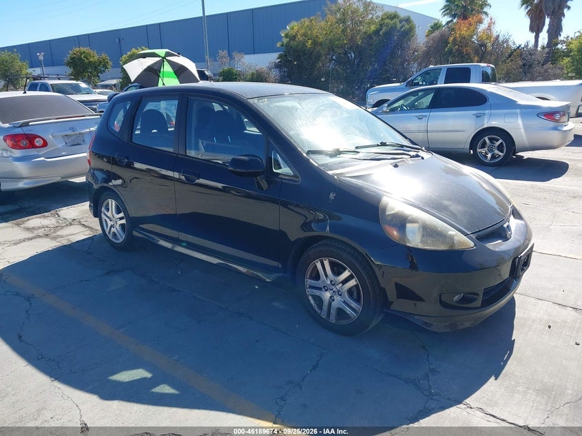 2008 HONDA FIT SPORT | JHMGD38648S028797 | UPCARS
