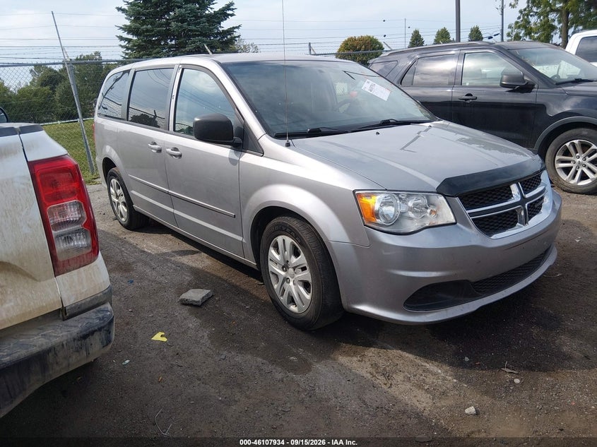 2016 DODGE GRAND CARAVAN SE | 2C4RDGBG2GR123006 | UPCARS