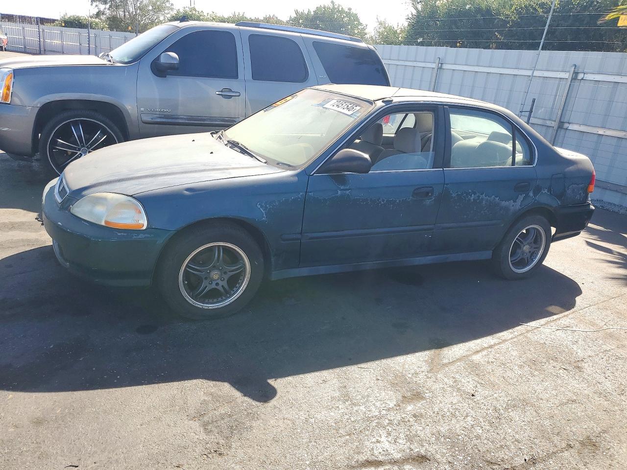 1998 HONDA CIVIC LX | 2HGEJ6679WH622614 | UPCARS