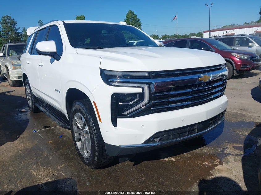 2025 CHEVROLET TAHOE 4WD LT | 1GNS6NRD9SR214369 | UPCARS