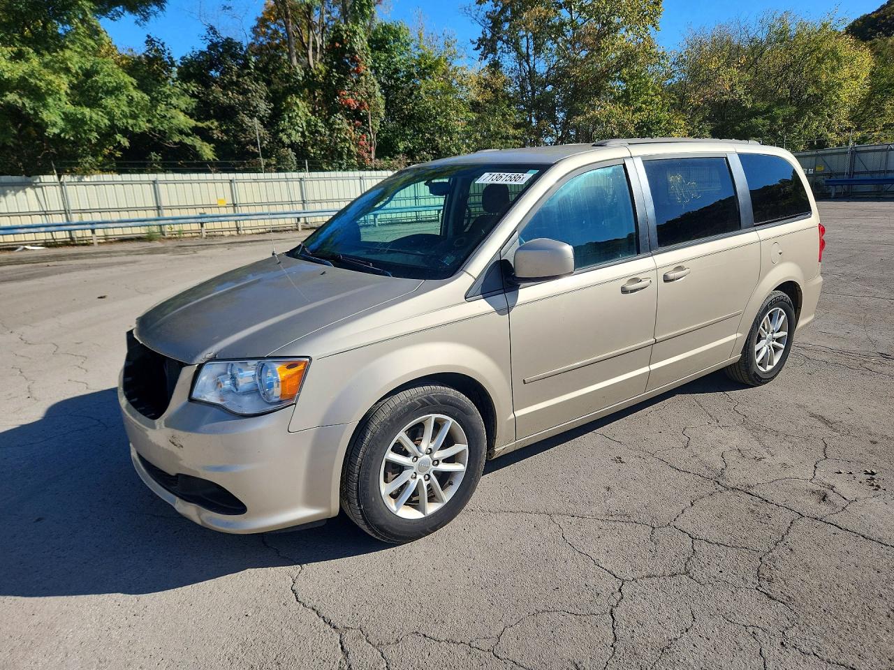2016 DODGE CARAVAN SXT | 2C4RDGCG3GR123529 | UPCARS