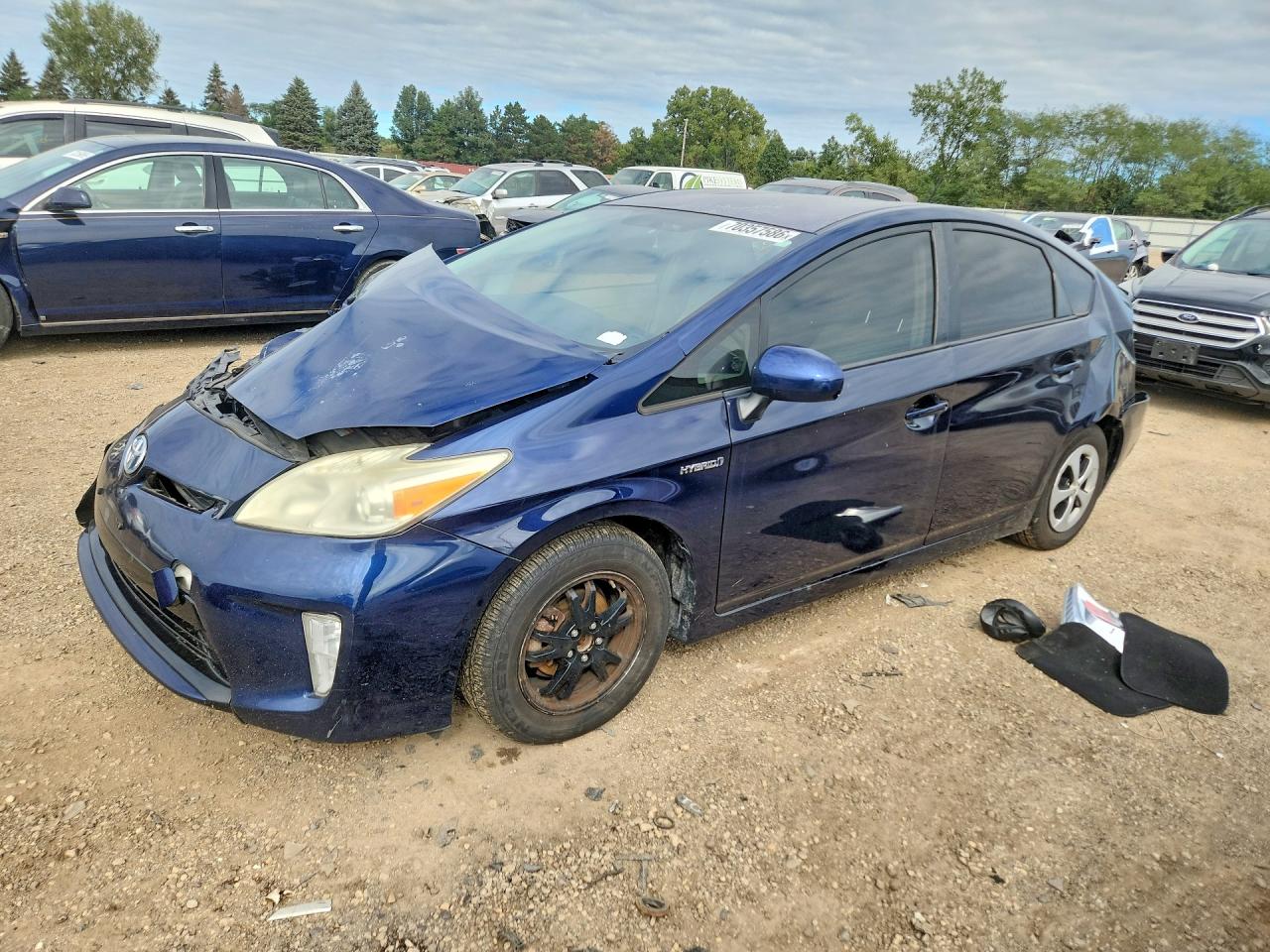 2013 TOYOTA PRIUS THREE | JTDKN3DU4D1727585 | UPCARS